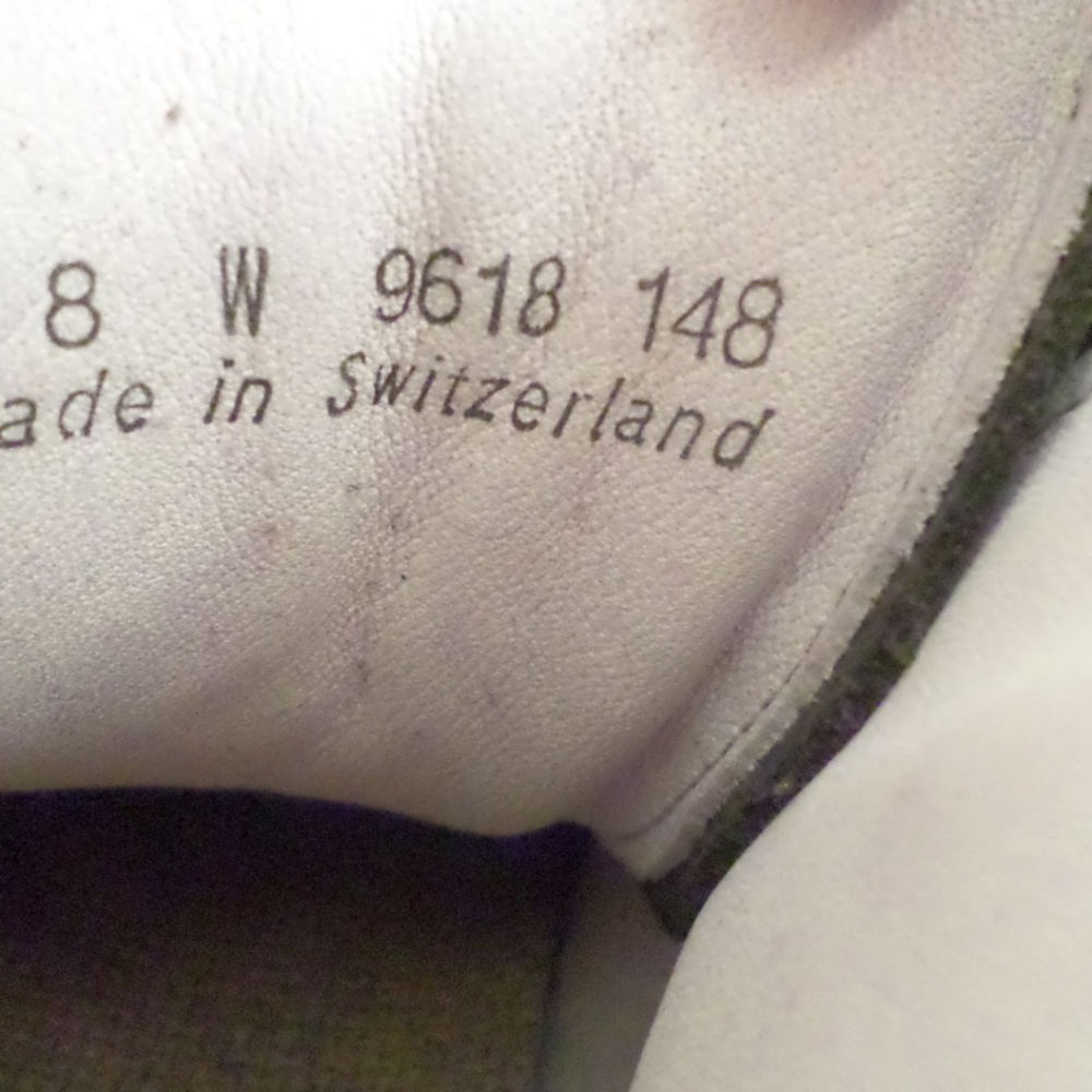 Raichle Black Angle High Hiking Boots 9 *DEADSTOCK* - Picture 4 of 7